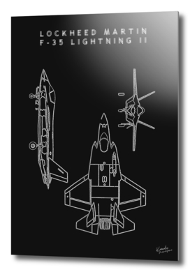 Lockheed Martin F-35 Lightning II Blueprint