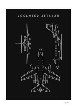 Lockheed JetStar Blueprint