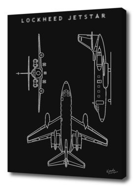 Lockheed JetStar Blueprint