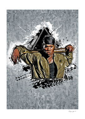 50 Cent Rapper Painting