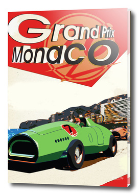 Grand Prix Monaco Poster