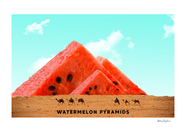 Watermelon pyramids