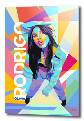 Olivia Rodrigo Pop Art WPAP