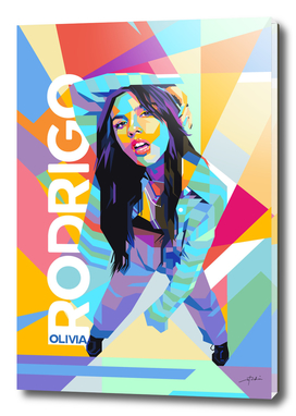 Olivia Rodrigo Pop Art WPAP