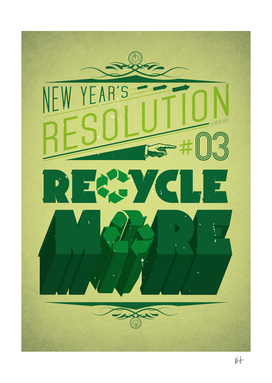 New Year's resolution #3