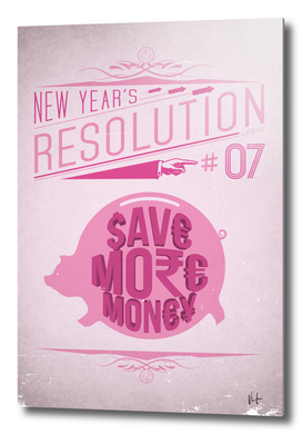 New Year's resolution #7