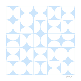 Pattens Blue Random Semicircles | Beautiful Interior Design