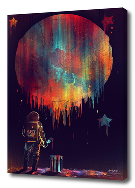 Astronaute peintre
