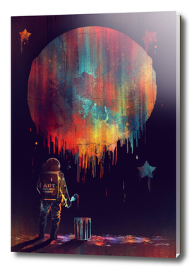Astronaute peintre
