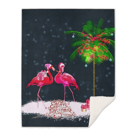 The Pink Flamingo  Christmas