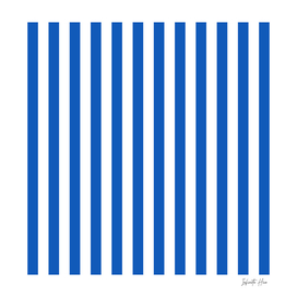Blue Is the Coolest Color Medium Vertical Stripes | Design