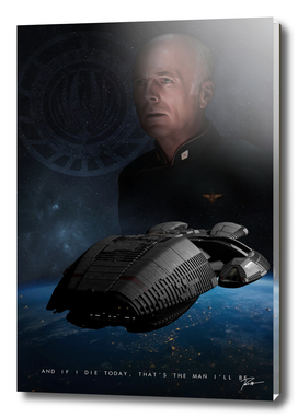 Battlestar Galactica - Colonel Saul Tigh