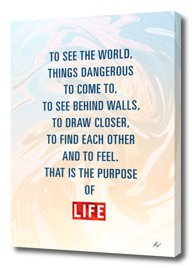 The Purpose Of LIFE