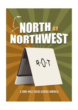 North by Northwest - Alternative Movie Poster