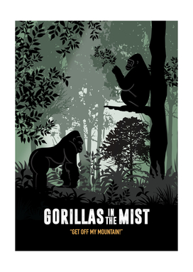 Gorillas in the Mist - Alternative Movie Poster