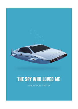 The Spy Who Loved Me - Alternative Movie Poster