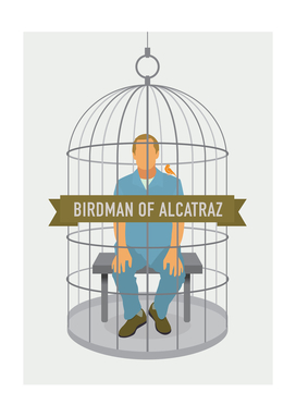 Birdman of Alcatraz - Alternative Movie Poster