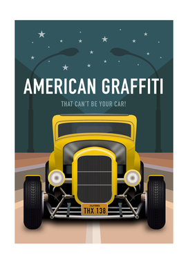 American Graffiti - Alternative Movie Poster