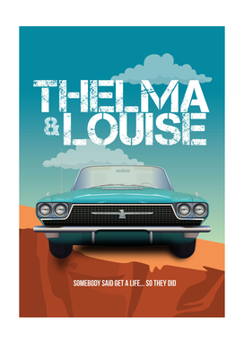 Thelma & Louise - Alternative Movie Poster