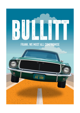 Bullitt - Alternative Movie Poster