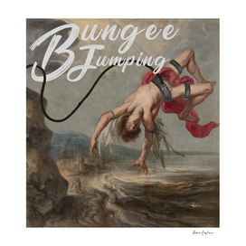 Painting bungee jumping