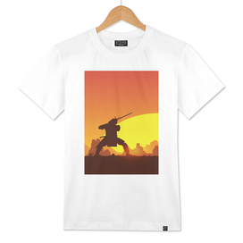 Samurai and sunset 2