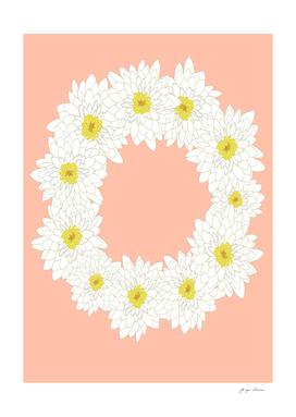 Flowers White Pink