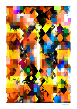 graphic design pixel geometric square pattern abstract