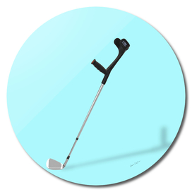 Golf stick or crutch