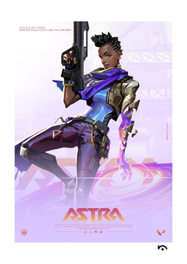 Astra Artwork + Quotes High Quality Professional Poster