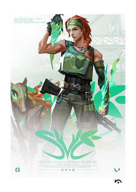 Skye Artwork + Quotes High Quality Professional Poster
