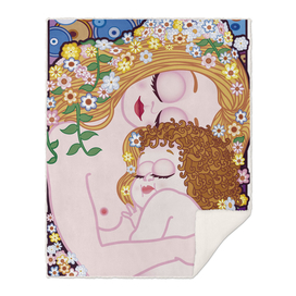 Maternity of The Three Ages of Woman (Klimt) FNG version