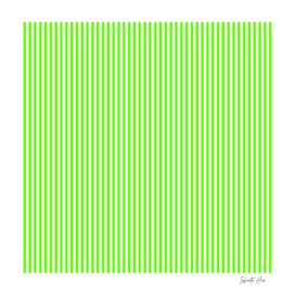 Neon Green Micro Vertical Stripes | Interior Design