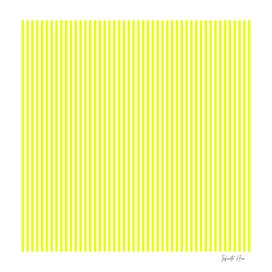 Neon Yellow Micro Vertical Stripes | Interior Design
