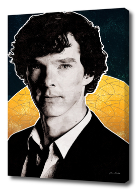 Benedict Cumberbatch portrait.