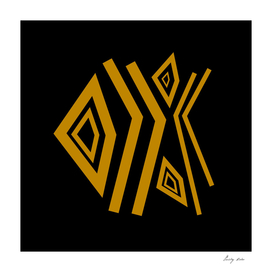 Magic runes  Mystical geometry sign  Alchemy mystical symbol
