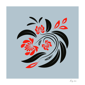 Folk flowers print Floral pattern Ethnic art