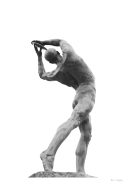 Olympic Discus Thrower Statue #1 #wall #art
