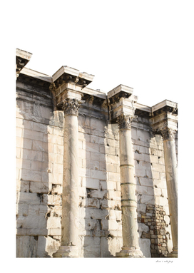 Hadrian's Library Columns #1 #wall #art