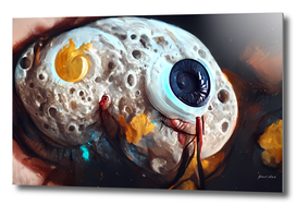 The eye of the moon