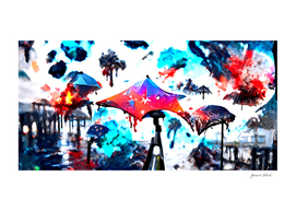 Umbrella from the stars