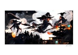 Witches have fun