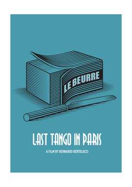 Last Tango in Paris - Alternative Movie Poster
