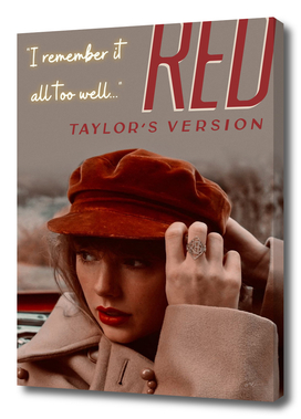 Taylor Swift Red Taylor's Version Swifites