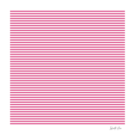 Dark Pink Micro Horizontal Stripes | Interior Design