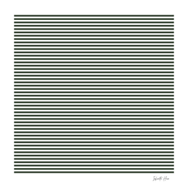 Hunter Green Micro Horizontal Stripes | Interior Design