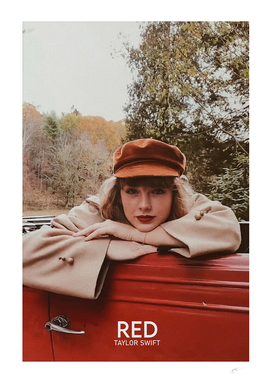 Taylor Swift Swifties RED Taylor's Version Poster