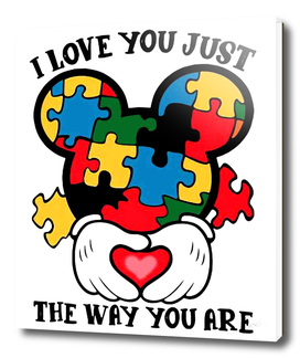 I Love You Just The Way You Are Mickey