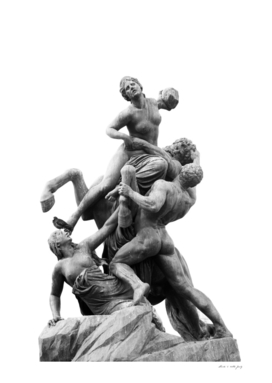 Theseus saving Hippodamia Statue #1 #wall #art