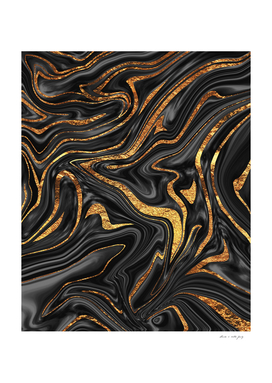 Black Copper Marble #1 #decor #art